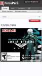 Mobile Screenshot of forosperu.net